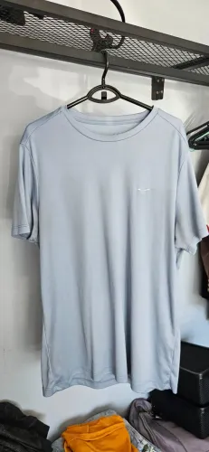 Camiseta Dryfit Azul Clara - Mizuno - Tamanho: M