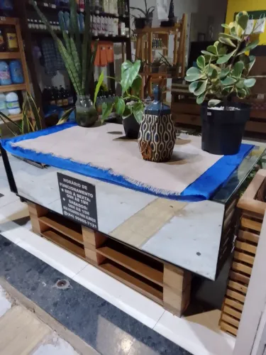 Vendo centro de mesa ,todo espelhado