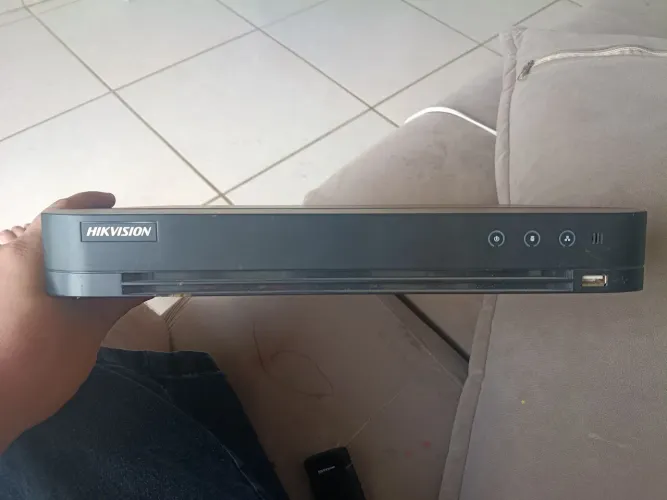 DVR Hikvision 16 canais 5 megas
