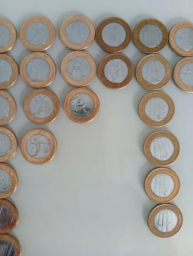 Moedas antigas 