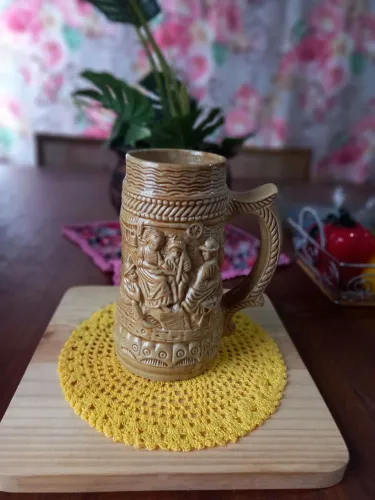 Caneca de Chopp são Joaquim antiga vintage 500ml