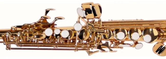 Saxofone Soprano Dominante Dourado C/ Ki