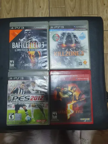4 Jogos Originais de PS3