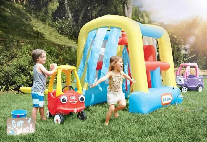 Brinquedo Inflavel E Aquático Lava Rápido 