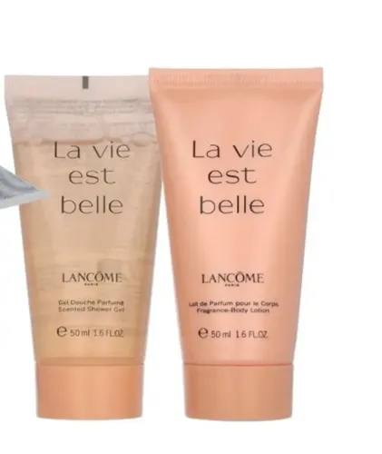 Kit La Vie Est Belle Lancome Viagem Sabonete Líquido + Loção Hidratante