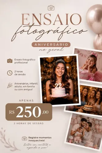 Ensaio fotográfico 