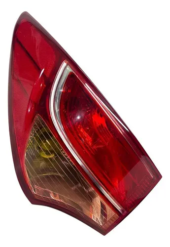 Lanterna Traseira Esquerda Hyundai Santa Fe 2014 Diante  Esquerdo/motorista Vermelho