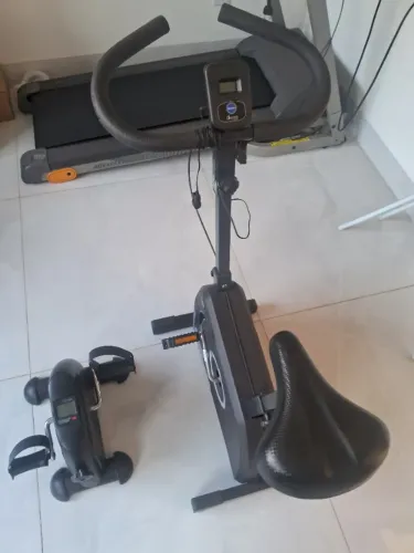 VENDO BICICLETA ERGOMETRICA FITNESS E MINI BICICLETA ERGOMETRICA RESIDENCIAL MONITOR