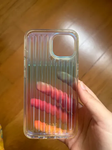 Capa DECO nova e original, neon colorida para IPhone 13 e 14