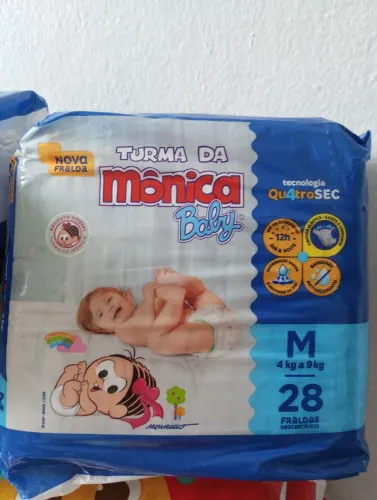 Fralda turma da Monica