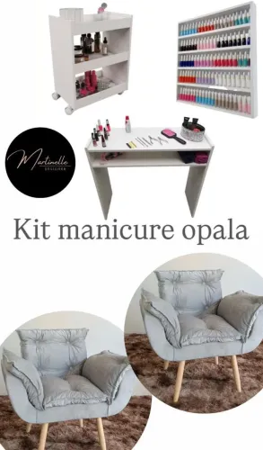 Kit completo salão iniciante para manicure 