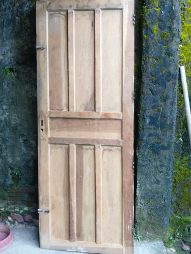 Vendendo essas duas portas de madeira,$200 cada , aceito cartão e Pix