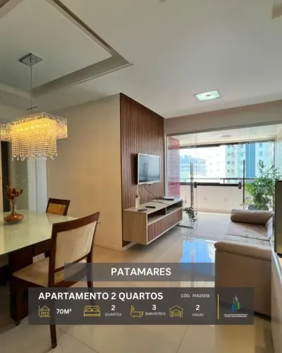 APARTAMENTO NASCENTE VISTA MAR MOBILIADO 70m² 2 QUARTOS 1 SUÍTE VARANDA 2 VAGAS INFRA VEND