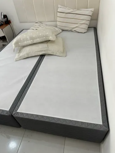 Base Box Queen Herval - Semi Nova (6 meses de uso) - Impecável
