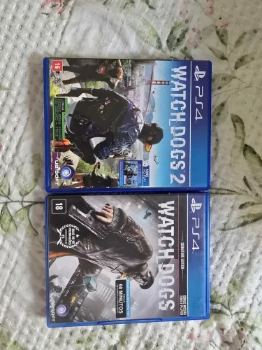 WATCH DOGS 1 E 2 PS4