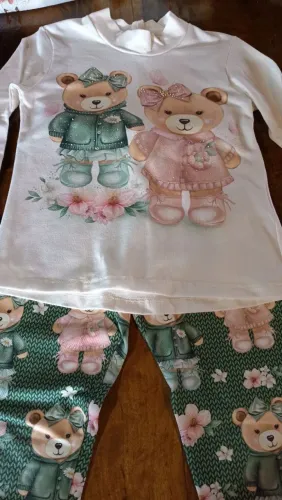 Conjunto Menina novo