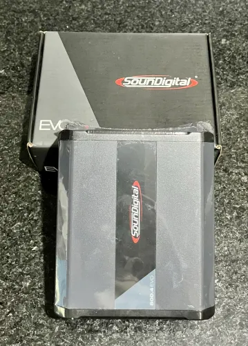 Vendo módulo Soundigital EVO 800.4 novo, lacrado na caixa.