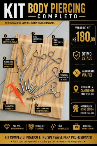 Kit Body Piercier 