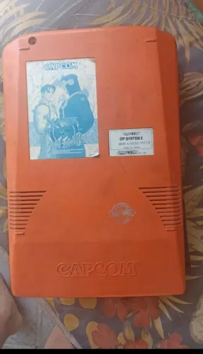 placa de arcade CPS2 (Capcom CP System II) laranja, 