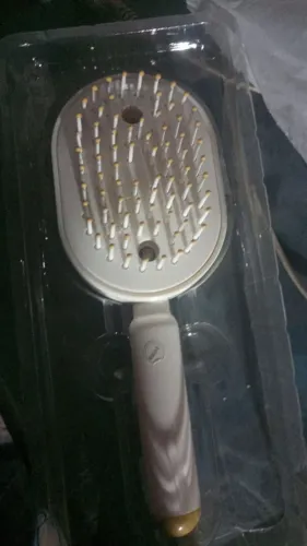 Escova de Cabelo Oval com Cerdas ? Usada