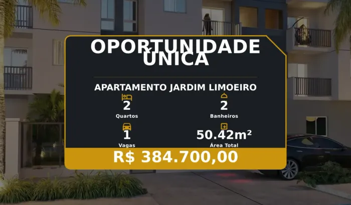 Lindo Apartamento com Suíte e Estrutura de Clube no Jardim Limoeiro - Agende Sua Visita!