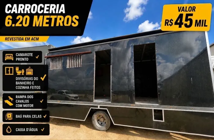 Baú para vaquejada a venda
