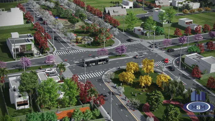 Terreno para venda loteamento Smart Urba Dunlop bairro Santa Clara em Campinas