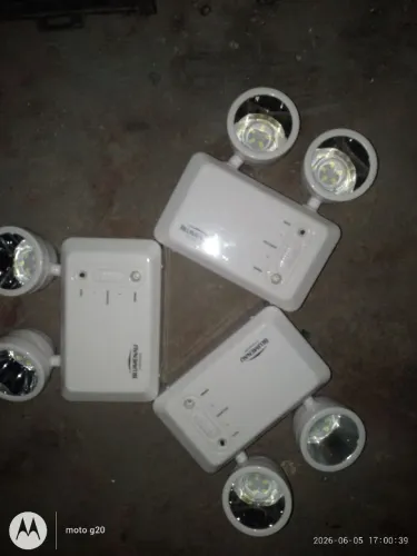 Luminária são as 3