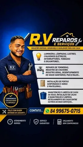 Encanador, Eletricista, Pintor e vários outros serviços