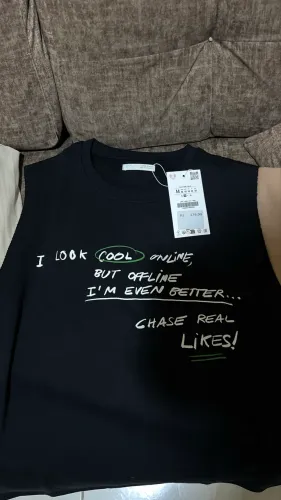 Vendo regata Zara tamanho M, nunca usada, na etiqueta