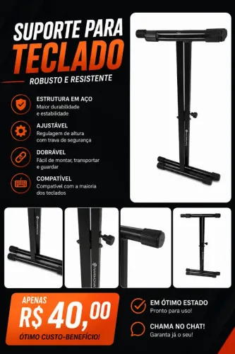 Suporte Teclado