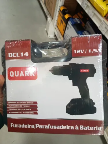 Furadeira parafusadeira bateria nova na cx nunca usada