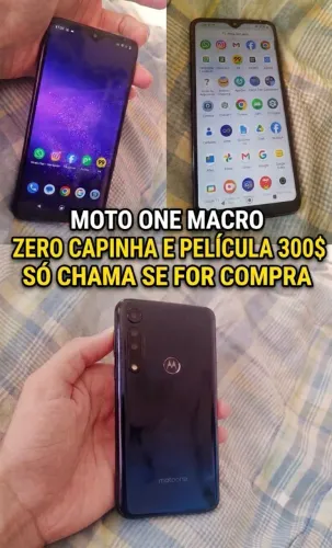 Moto one macro zero