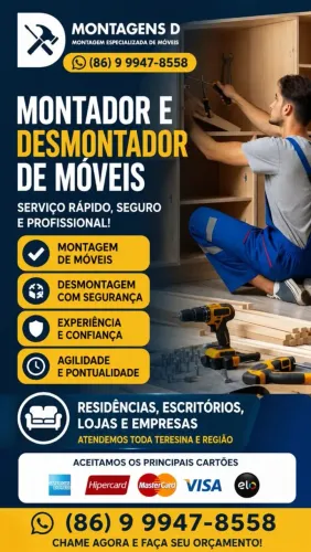 Montador de Móveis Teresina e Regiões
