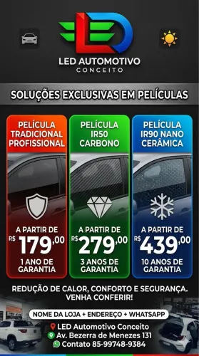 Películas Automotivas de Alto Desempenho