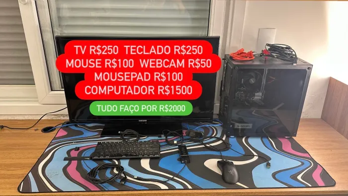 Computador gamer ou periféricos