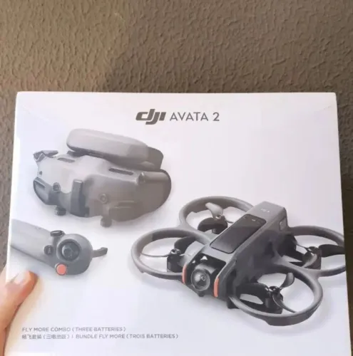 DRONE DJI AVATA 2 FLY MORE COMBO NOVO LACRADO 