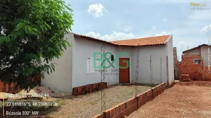 Casa com 2 dormitórios à venda, 56 m² por R$ 92.319,55 - JARDIM PAVAO - Bariri/SP