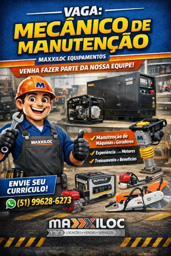 Auxiliar mecânico ou mecânico Lajeado 