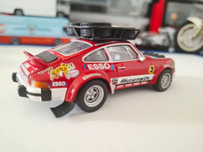 Miniatura Porsche 911 Rally Monte Carlo!!! Espetacular!!!