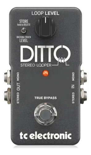 Pedal Tc-electronic Ditto Stereo Looper 
