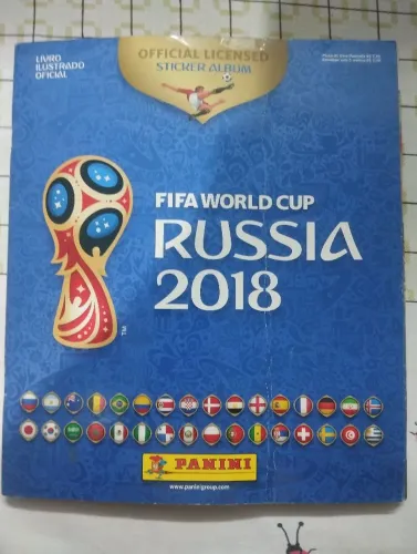 Álbum da Copa 2018 Completo capa mole