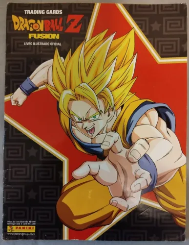 Álbum Dragon Ball Z Fusion (vazio)