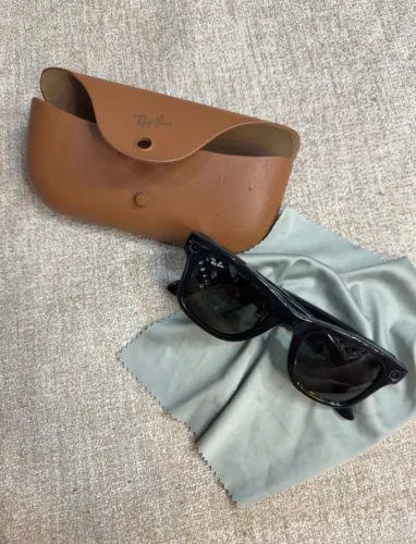 Óculos Ray ban meta Wayfarer preto 
