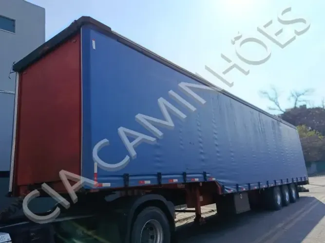 CARRETA BAU SIDER RANDON REBAIXADA 3 EIXOS ANO 2007 DE 15,00M
