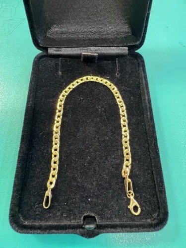 Pulseira de Ouro 18K Maciça 8g