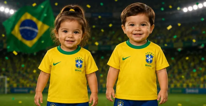Camisas infantil  do Brasil 
