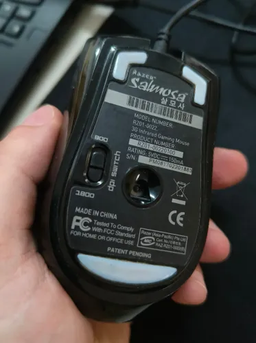 Mouse Razer Salmosa c/ fio
