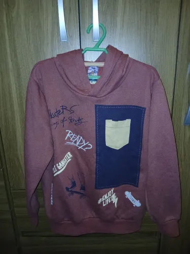 Moleton casaco infantil 