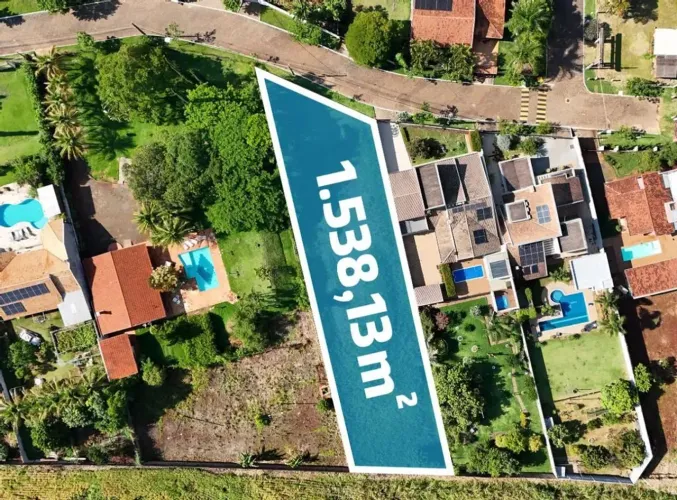 Terreno à venda em Maringá, Condomínio Recanto dos Guerreiros, com 1538.13 m²